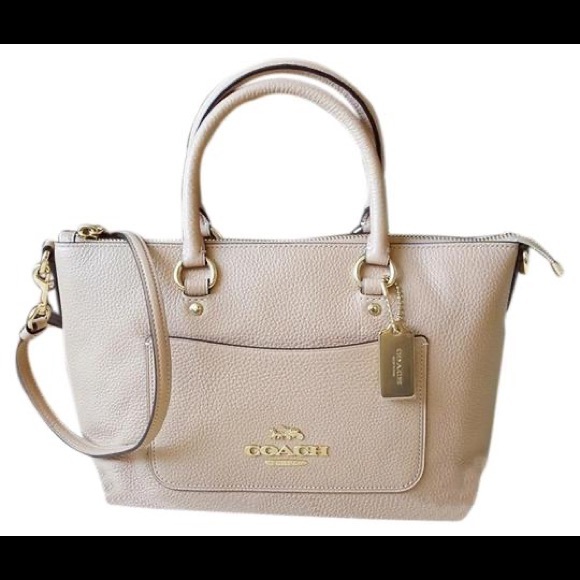 SOLD - Coach Mini Emma Satchel (F31466) Chalk - Picture 15 of 15